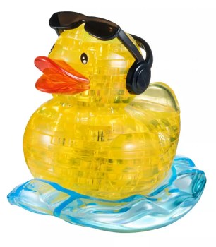 3D Crystal Puzzle: Rockin Duck