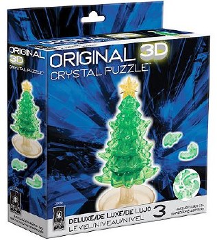 3D Crystal Puzzle: Christmas Tree