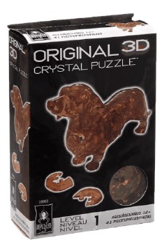 3D Crystal Puzzle: Dachshund