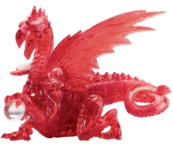 3D Crystal Puzzle: Red Dragon