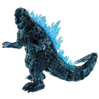 3D Crystal Puzzle: Glowing Godzilla