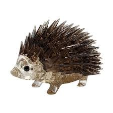 3D Crystal Puzzle: Hedgehog: Brown