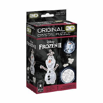 3D Crystal Puzzle: Olaf