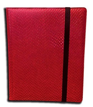 Legion 4-Pocket Binder: Dragonhide Red