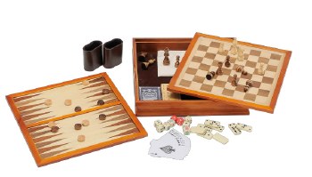 7 in 1 Wooden 12" Games Combo