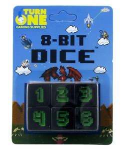 8 Bit Dice Set