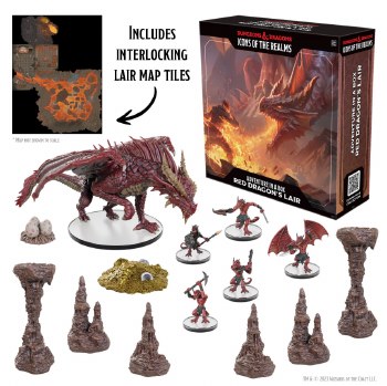 Dungeons &amp; Dragons Icons of the Realms: Adventures in a Box: Red Dangon's Lair