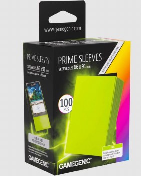 Gamegenic Prime Sleeves: Lime