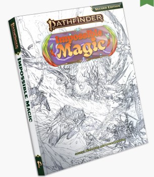 Pathfinder 2nd Edition: Impossible Magic Sketch Cover Edition