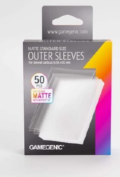 Gamegenic Outer Matte Sleeves - Standard Size