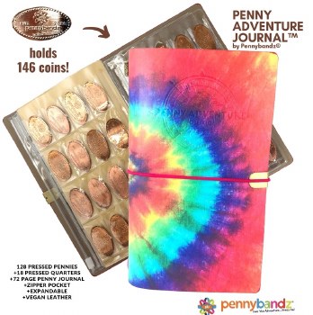 Penny Adventures Journal: Groovy Tie-Dye