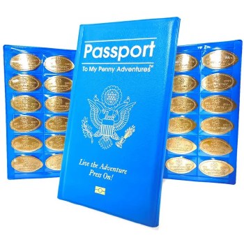 Pennybandz Passport: Sky Blue
