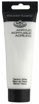 Acrylic Paint: 4 oz Titanium White