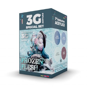 AK 3Gen Acrylics: Wargame Series - Frozen Flesh Set