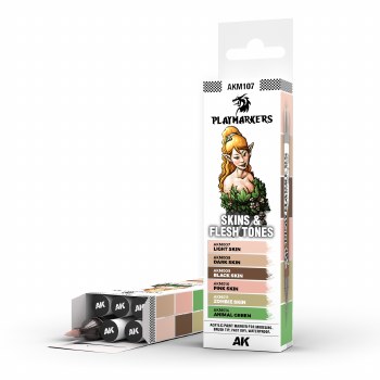 AK Playmarkers: Skins &amp; Flesh Tones Set