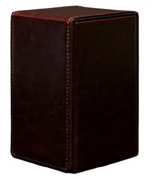 Ultra Pro Alcove Tower Deck Box: Cowhide