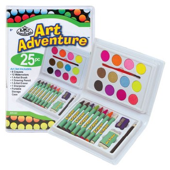 Art Adventure: Crayon Watercolor Mini Set
