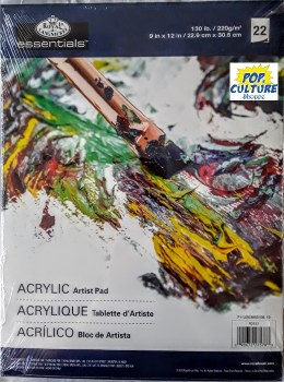 Artist Pad: 9x12 Acrylic