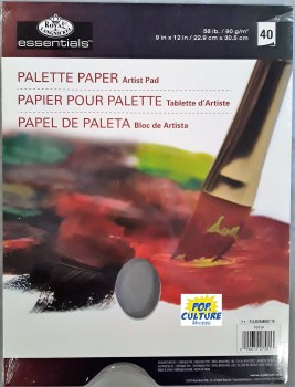 Artist Pad: 9x12 Palette Paper