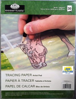 Artist Pad: 9x12 Tracing Paper