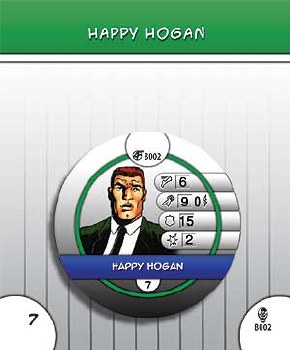 Heroclix Armor Wars B002 Happy Hogan Bystander Token