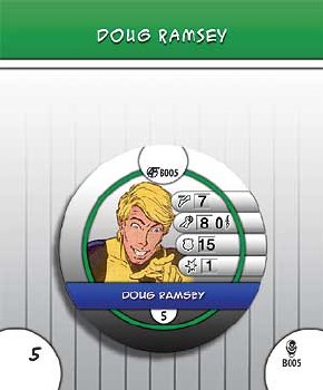 Heroclix Armor Wars B005 Doug Ramsey Bystander Token
