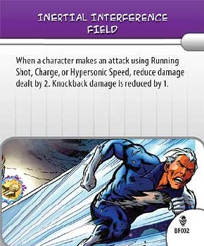 Heroclix Armor Wars BF002 Inertial Interference Field Battlefield Condition