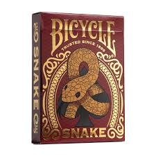 Bicycle Snake Playing Card