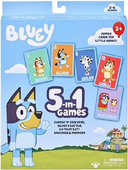 Bluey 5 In 1 Games