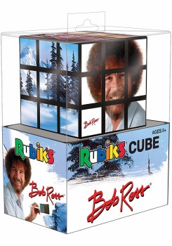Bob Ross Rubik's Cube
