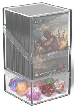 Ultimate Guard Boulder n Tray  100+: Clear