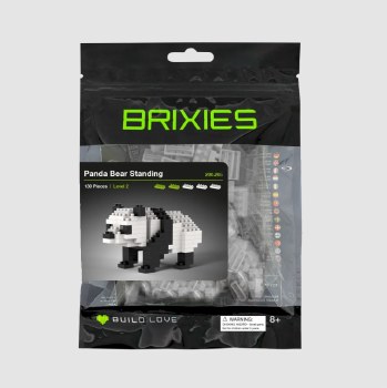 Brixies: Panda Bear Standing