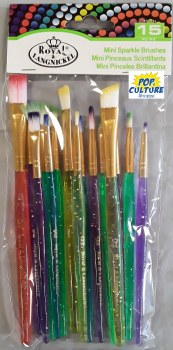 Brush Set: 15-piece Mini Sparkle Variety