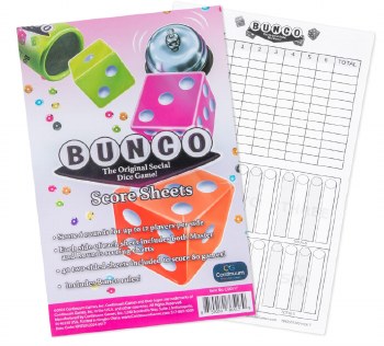 Bunco Score Sheets