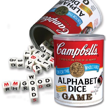 Campbell's Alphabet Dice Game