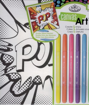 Canvas Art - Markers: Pop