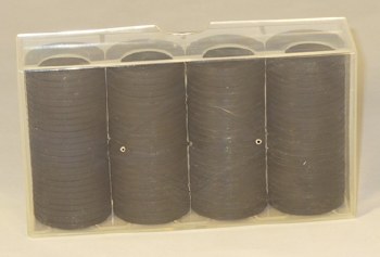 Clay Casino Chips: 100 Black