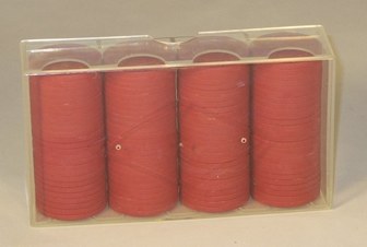 Clay Casino Chips: 100 Red