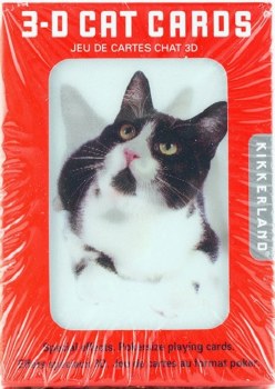 Cat 3-D Playing Cards