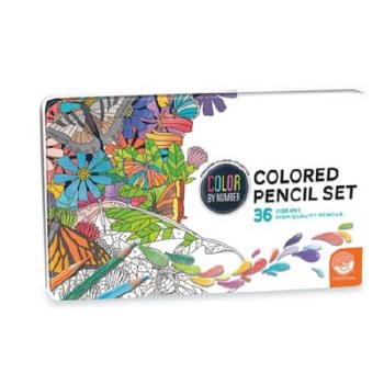 Color by Number: Colored Pencils 36 Pack