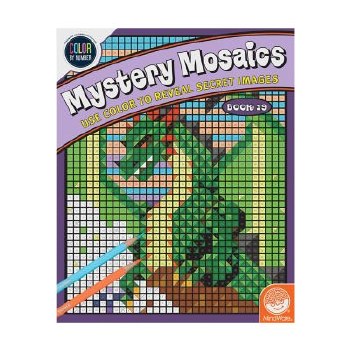 Color by Number: Colored Pencils - Mystery Mosaics: Book 19