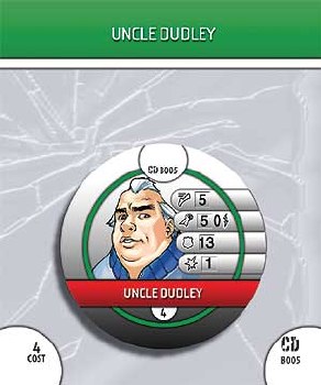 Heroclix Collateral Damage B005 Uncle Dudley Bystander Token