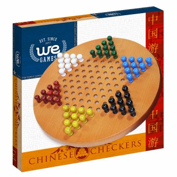 Chinese Checkers: Wooden 11.5"