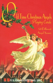 Old Time Christmas Angels Playing Cards