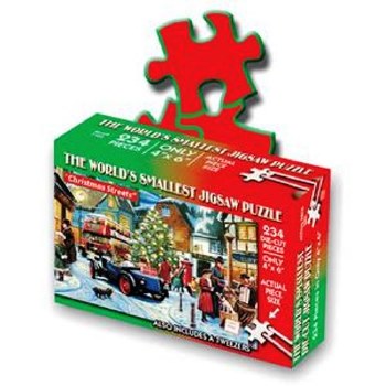World's Smallest Jigsaw Puzzle - Christmas Streets