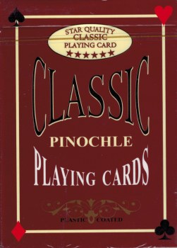 Classic Pinochle Playing Cards