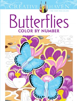 Color by Number: Butterflies