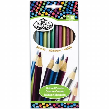 Metallic Colored Pencils by Royal Langnickel