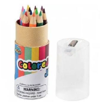 Colored Pencils Mini Jar