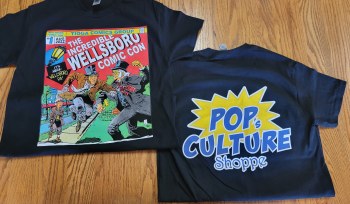 Wellsboro Comic-Con 2022 Convention Shirt: Color - Small